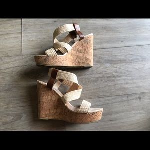 Woven wrap wedge (5”) for Summer! ☀️